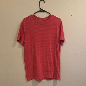 Goodfellow & Co Red Short Sleeve Tee Vibrant Casual Essential